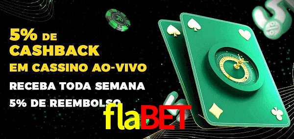 Promoções do cassino ao Vivo flabet